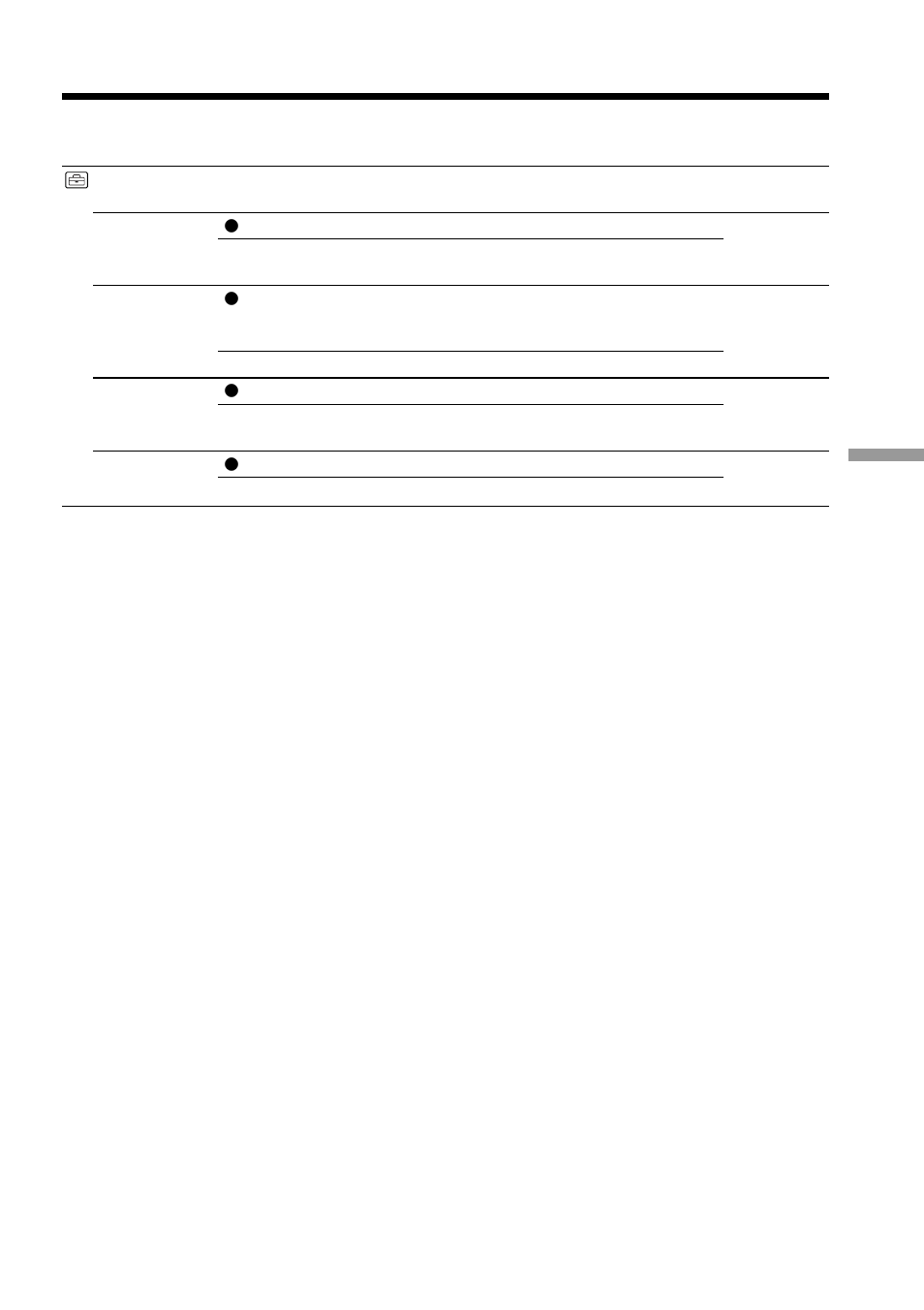 Changing the menu settings | Sony DCR-TRV120 User Manual | Page 69 / 132