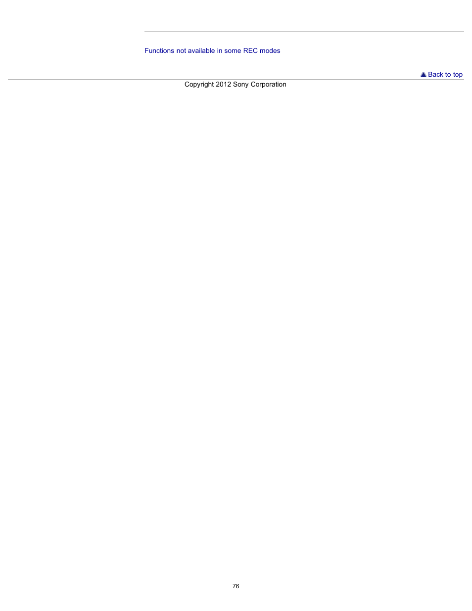 Sony DSC-WX100 User Manual | Page 76 / 257