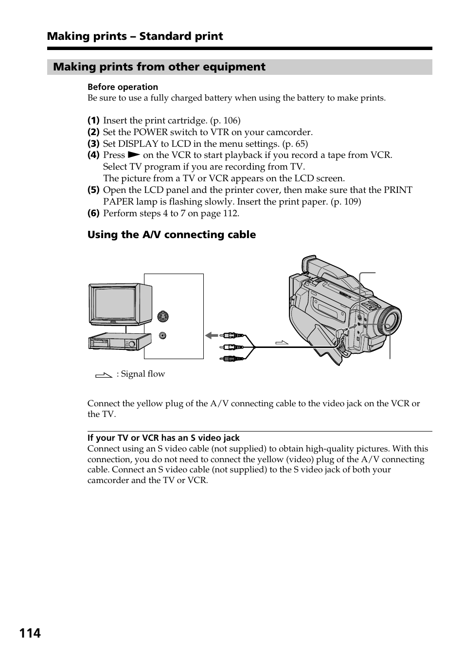 Sony DCR-TRV820 User Manual | Page 114 / 156