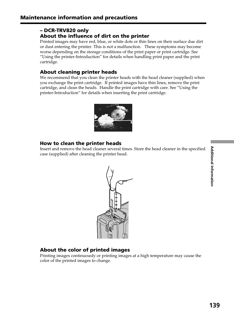 Sony DCR-TRV820 User Manual | Page 139 / 156