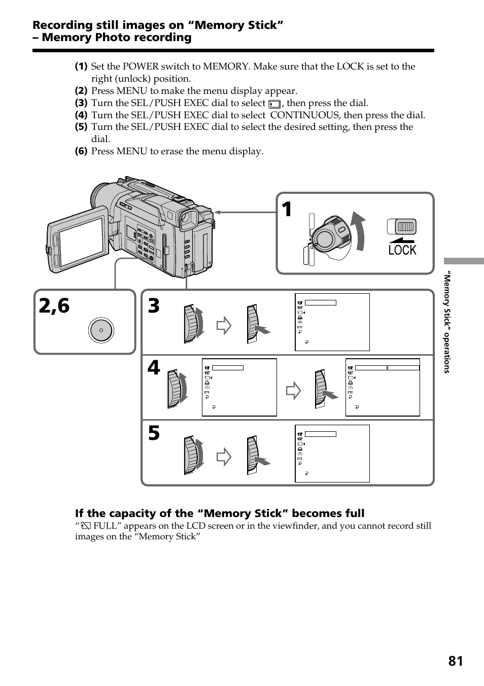Sony DCR-TRV820 User Manual | Page 81 / 156