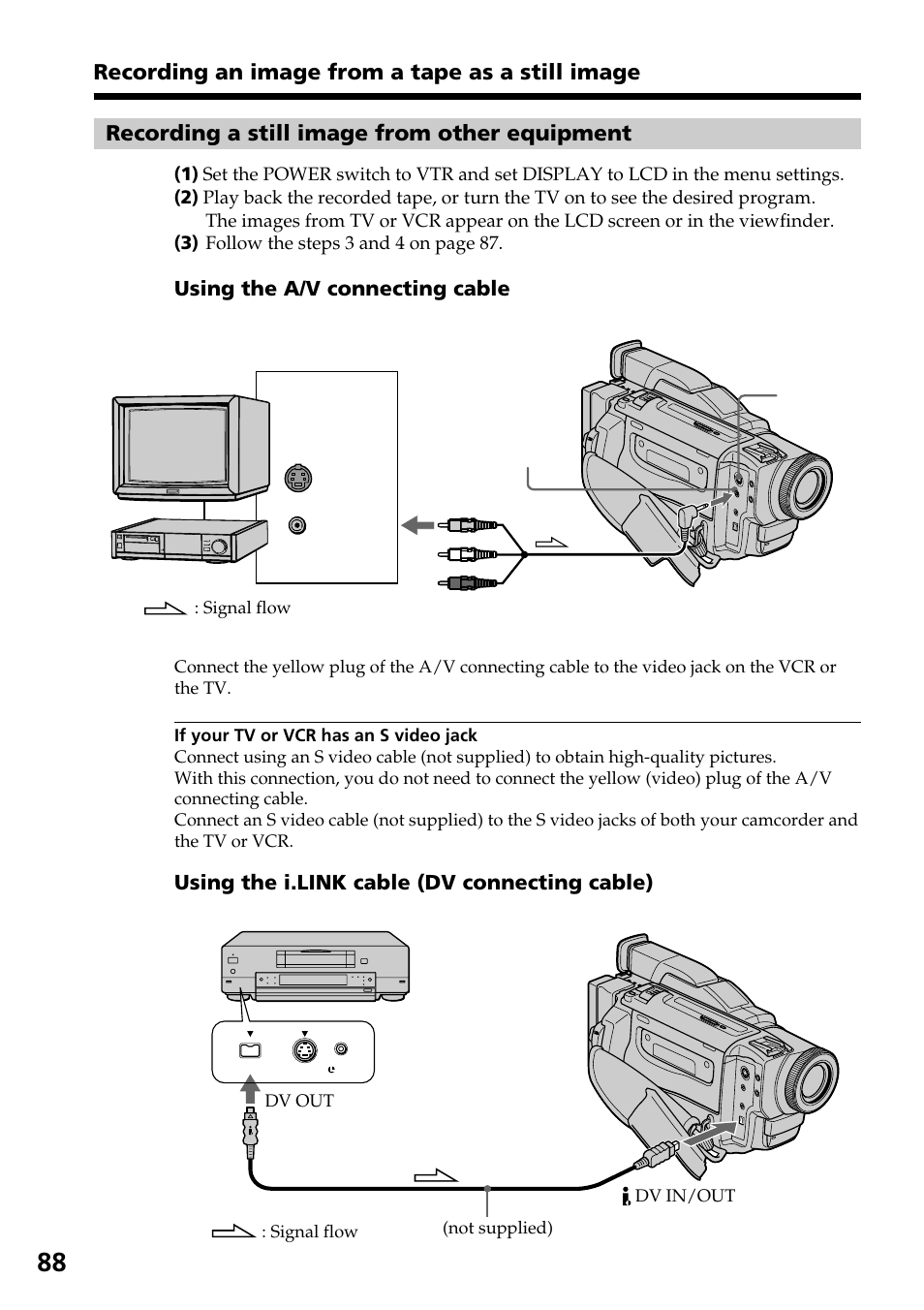 Sony DCR-TRV820 User Manual | Page 88 / 156
