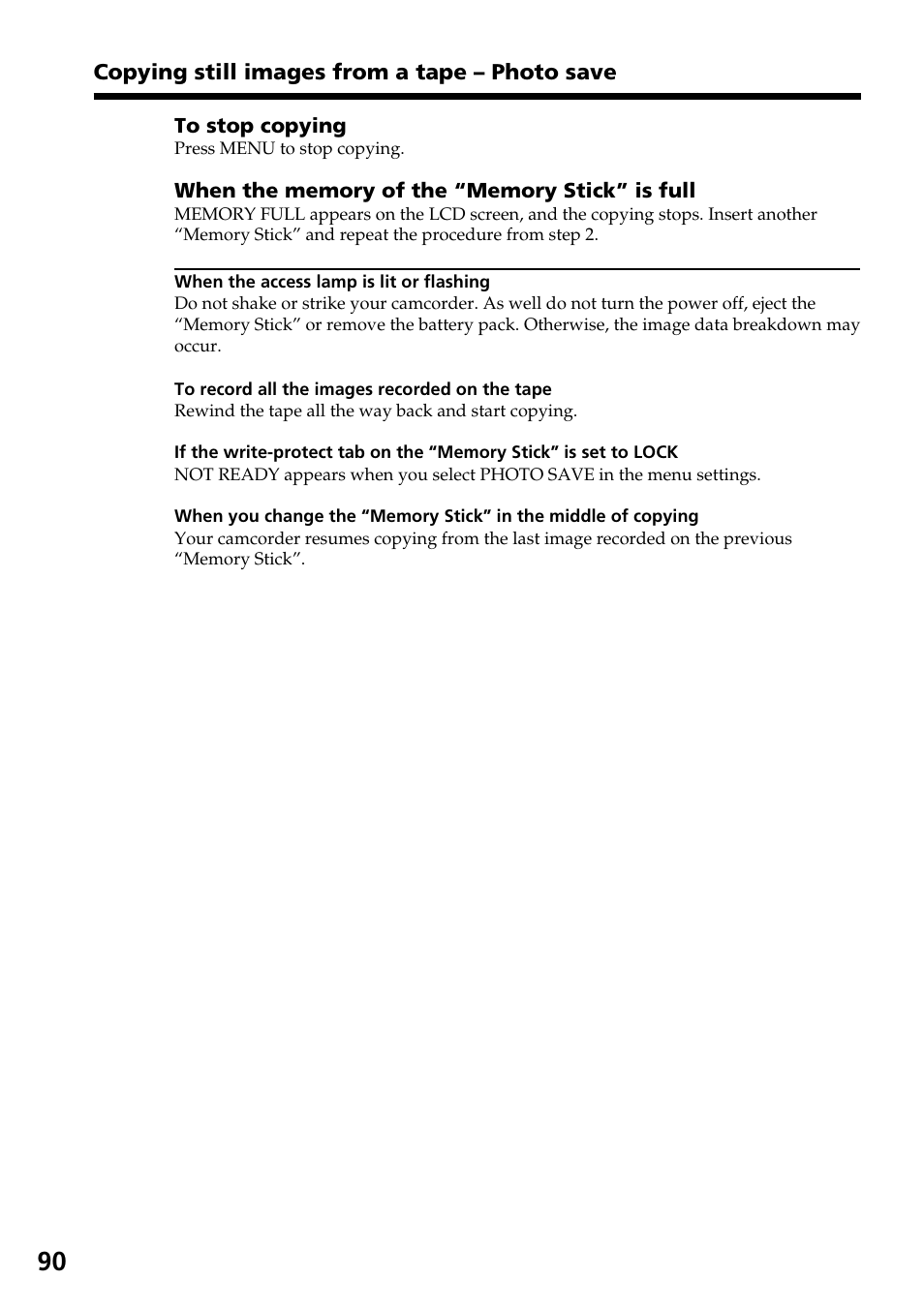 Sony DCR-TRV820 User Manual | Page 90 / 156