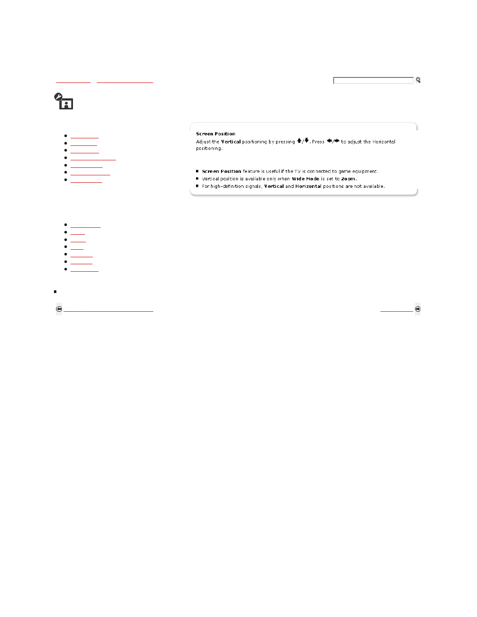 Picture & display, Screen settings | Sony KDL-52Z5100 User Manual | Page 161 / 345