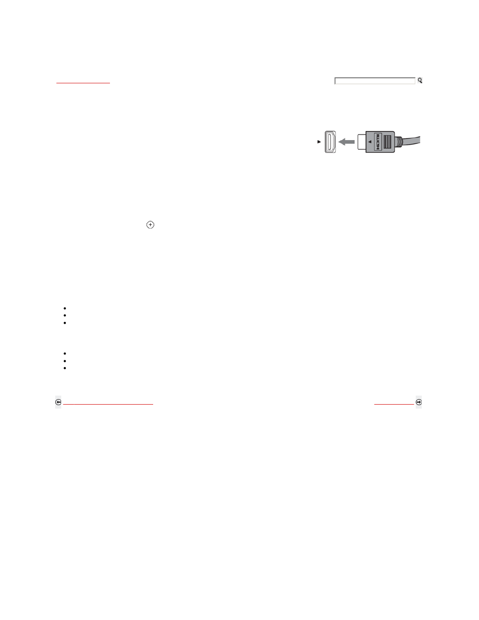Bravia sync with control for hdmi, Setting the control for hdmi, Available options using control for hdmi | Sony KDL-52Z5100 User Manual | Page 223 / 345