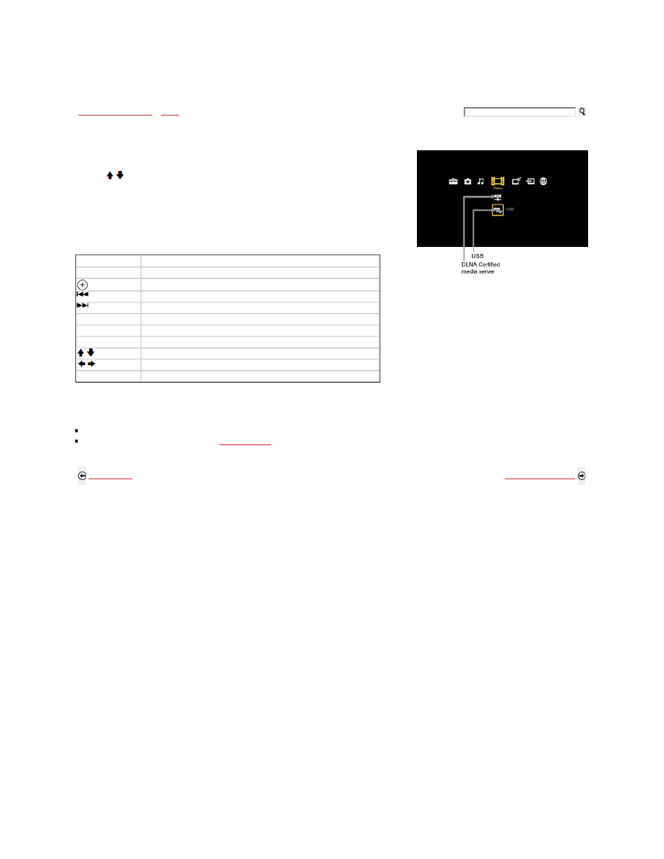 Accessing video, Navigating through video | Sony KDL-52Z5100 User Manual | Page 278 / 345