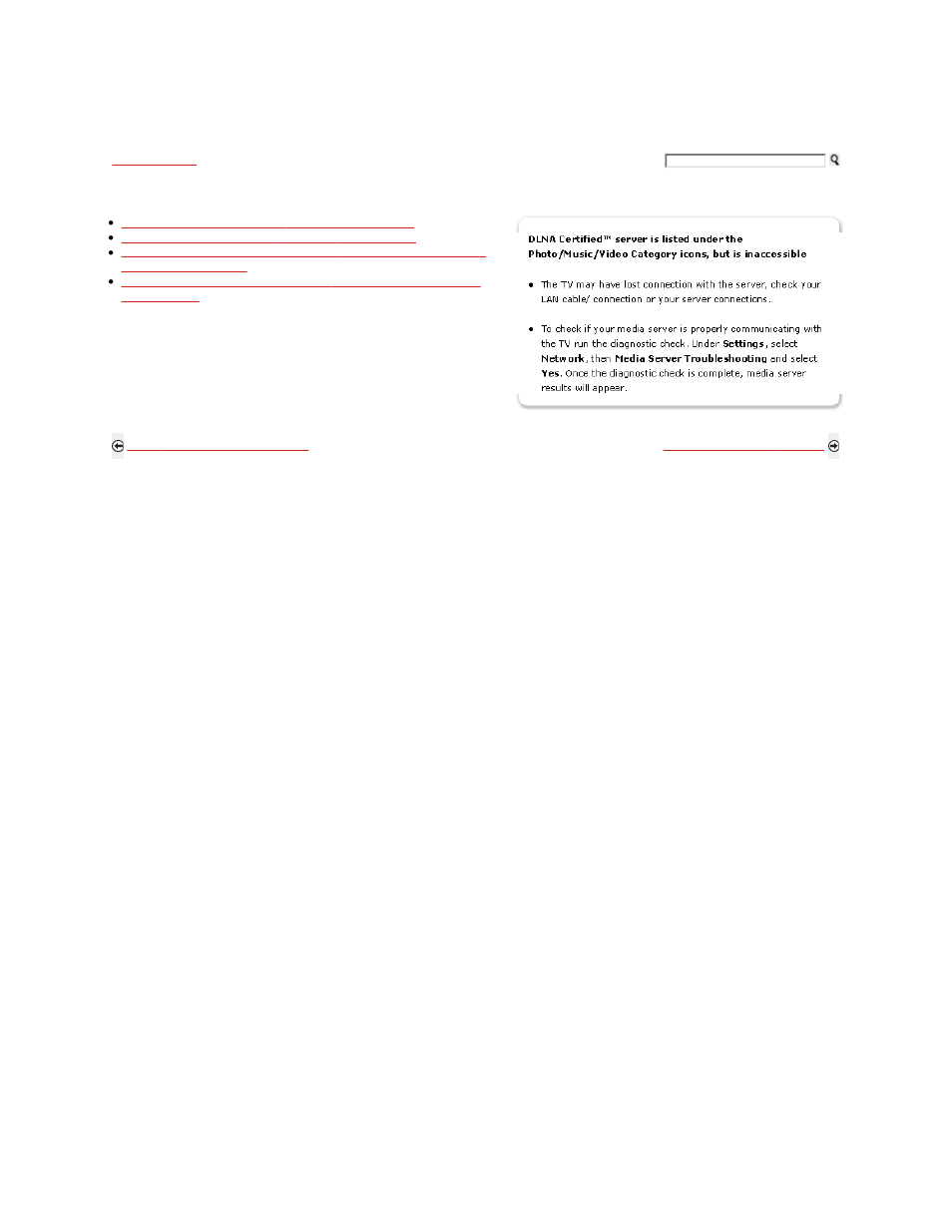 Troubleshooting - dlna | Sony KDL-52Z5100 User Manual | Page 317 / 345