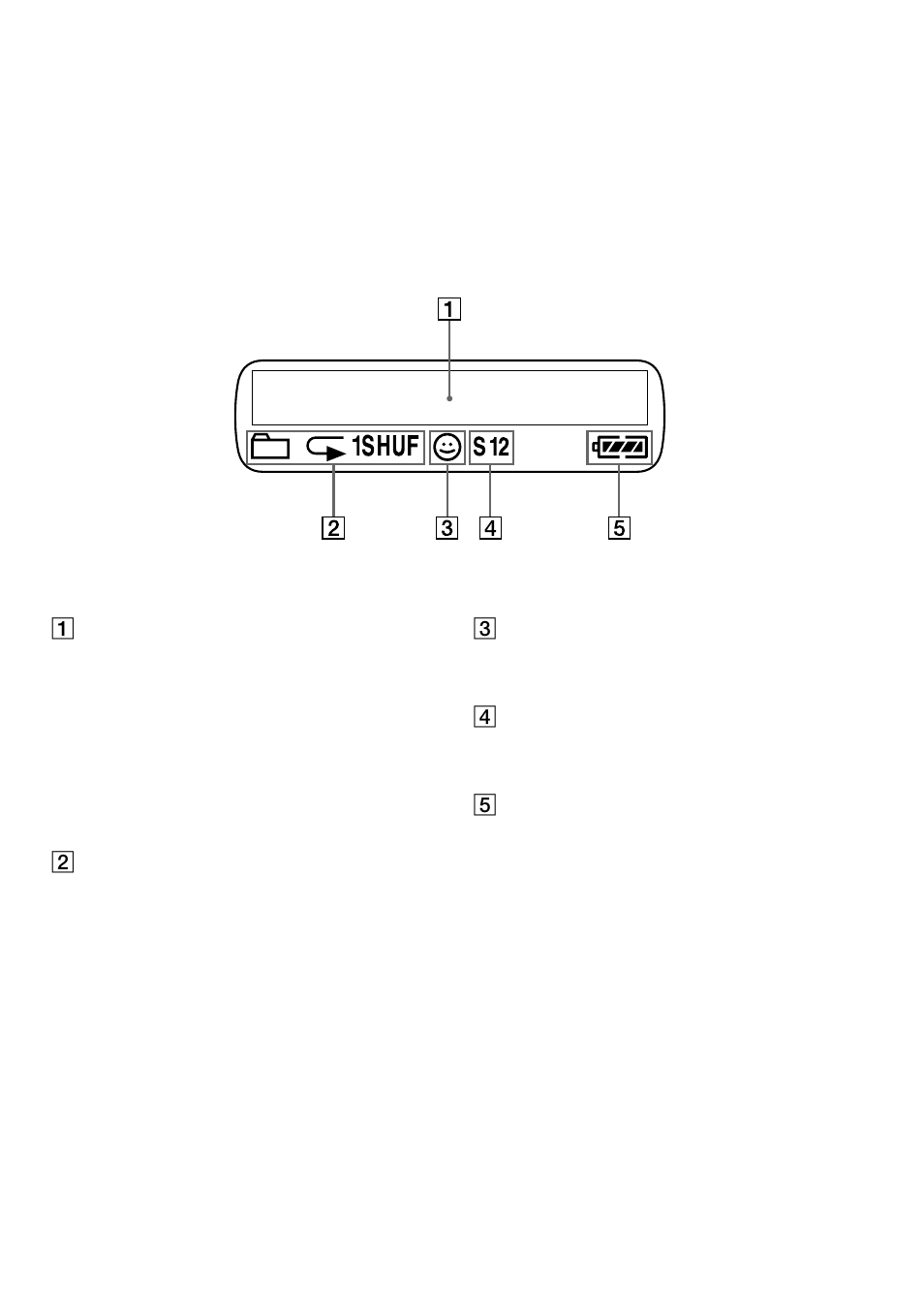 Display | Sony NW-S23 User Manual | Page 11 / 52