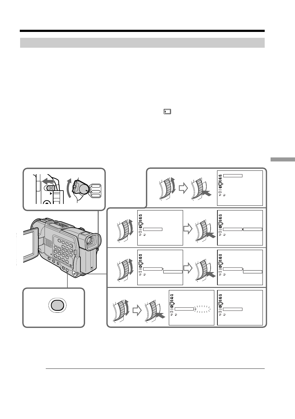 Deleting all the images, Deleting images, Menu | Sony DCR-TRV17 User Manual | Page 145 / 180