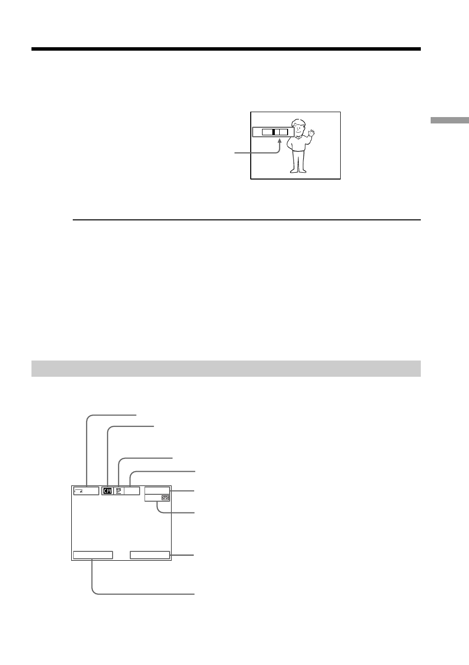 Indicators displayed in the recording mode, Recording a picture | Sony DCR-TRV17 User Manual | Page 25 / 180