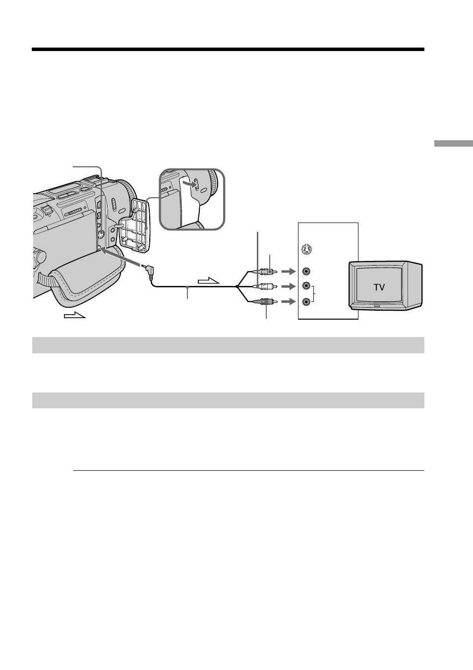 Viewing the recording on tv | Sony DCR-TRV17 User Manual | Page 35 / 180