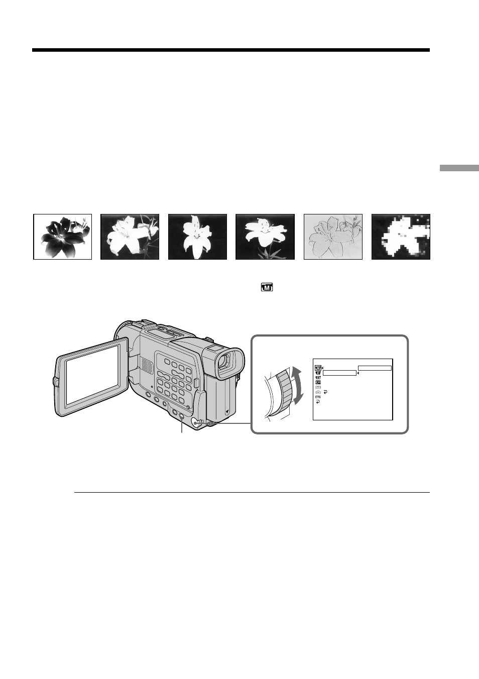 Using special effects – picture effect | Sony DCR-TRV17 User Manual | Page 45 / 180