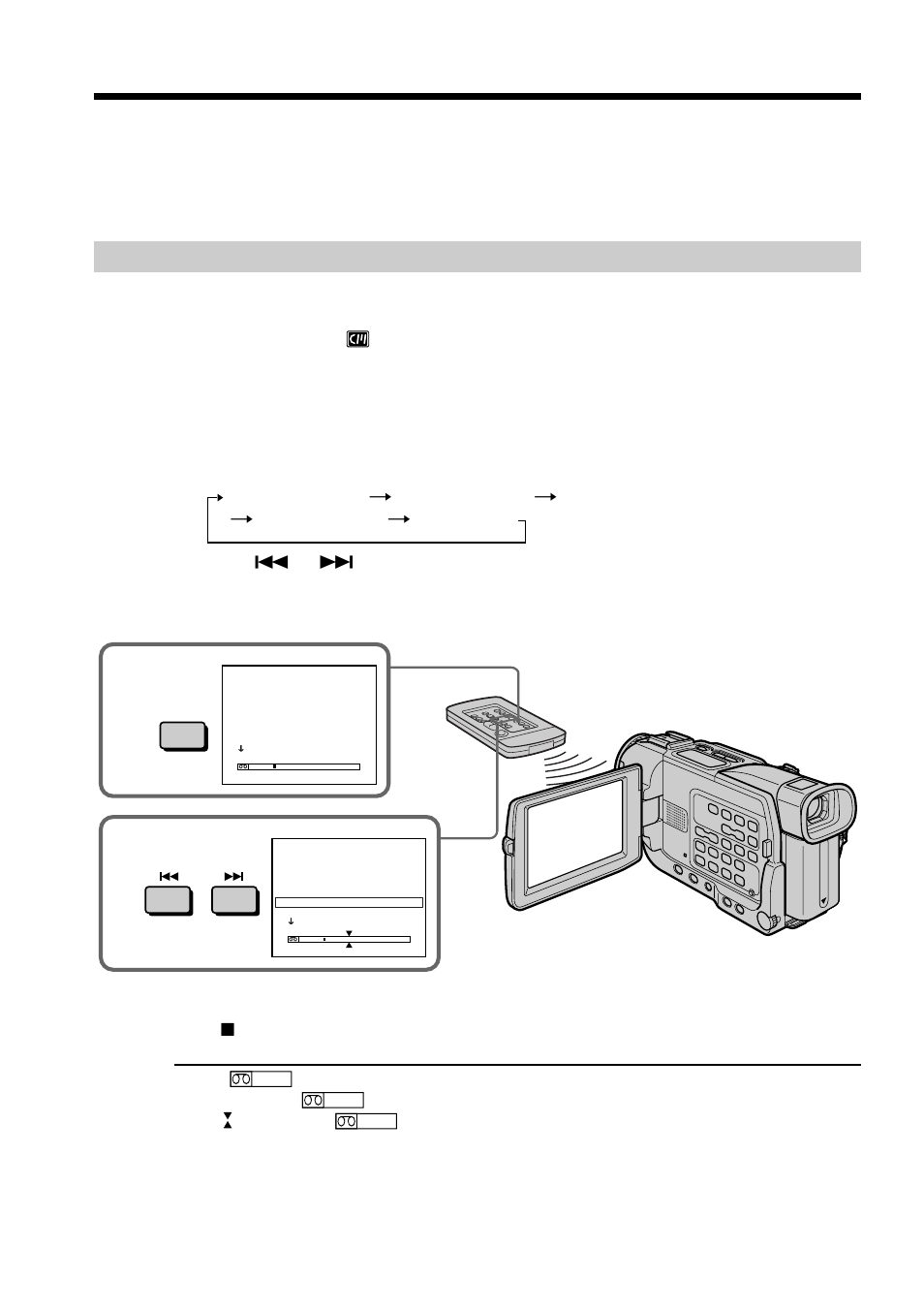 Searching for a photo – photo search/photo scan | Sony DCR-TRV17 User Manual | Page 64 / 180