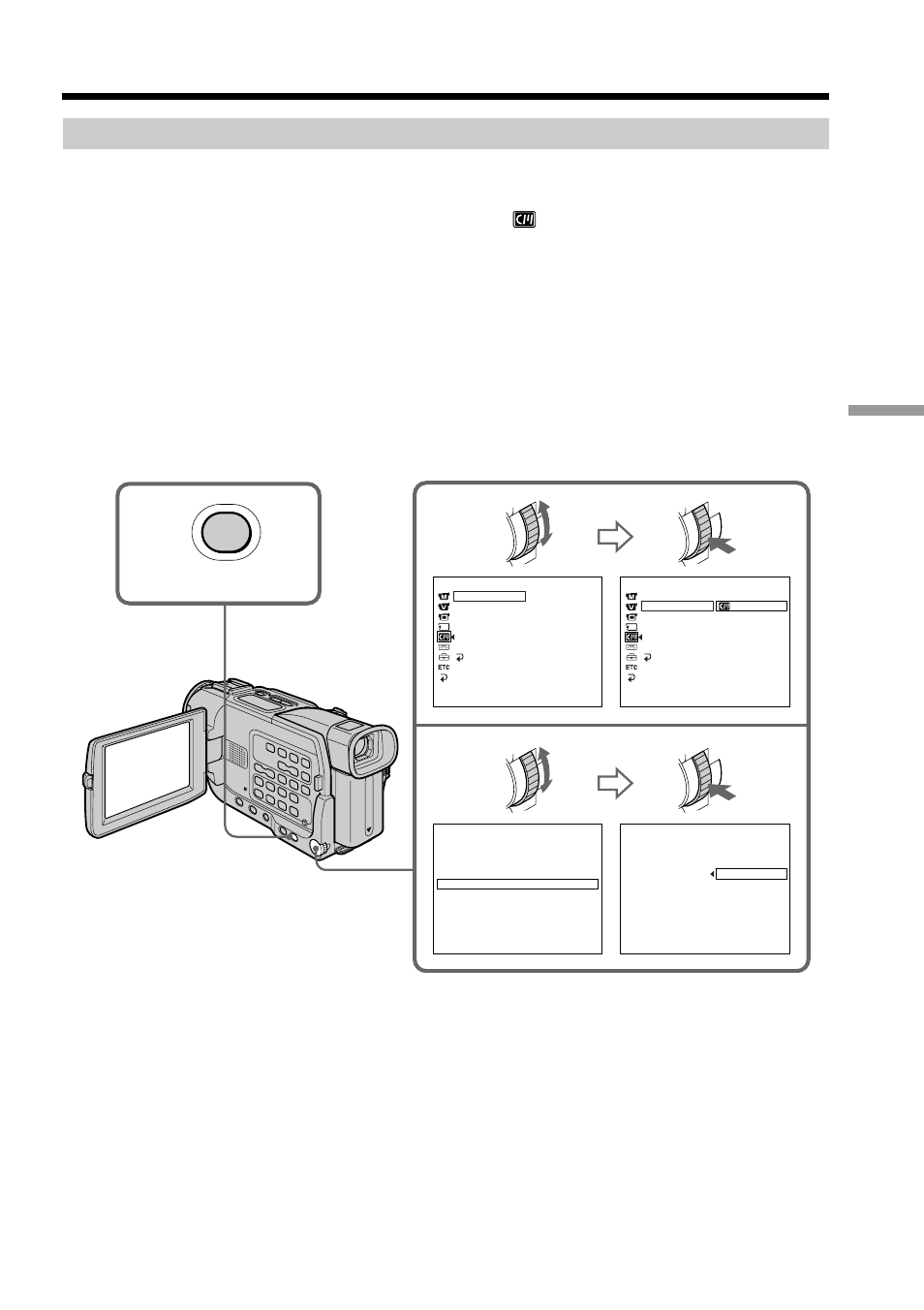 Menu, Erasing a title, Superimposing a title | Sony DCR-TRV17 User Manual | Page 91 / 180