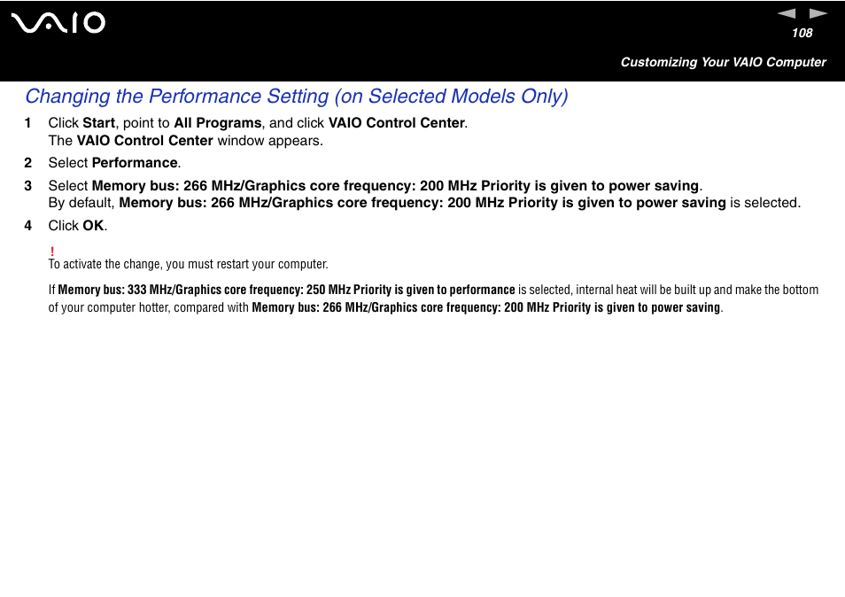 Sony VGN-S460P User Manual | Page 108 / 200