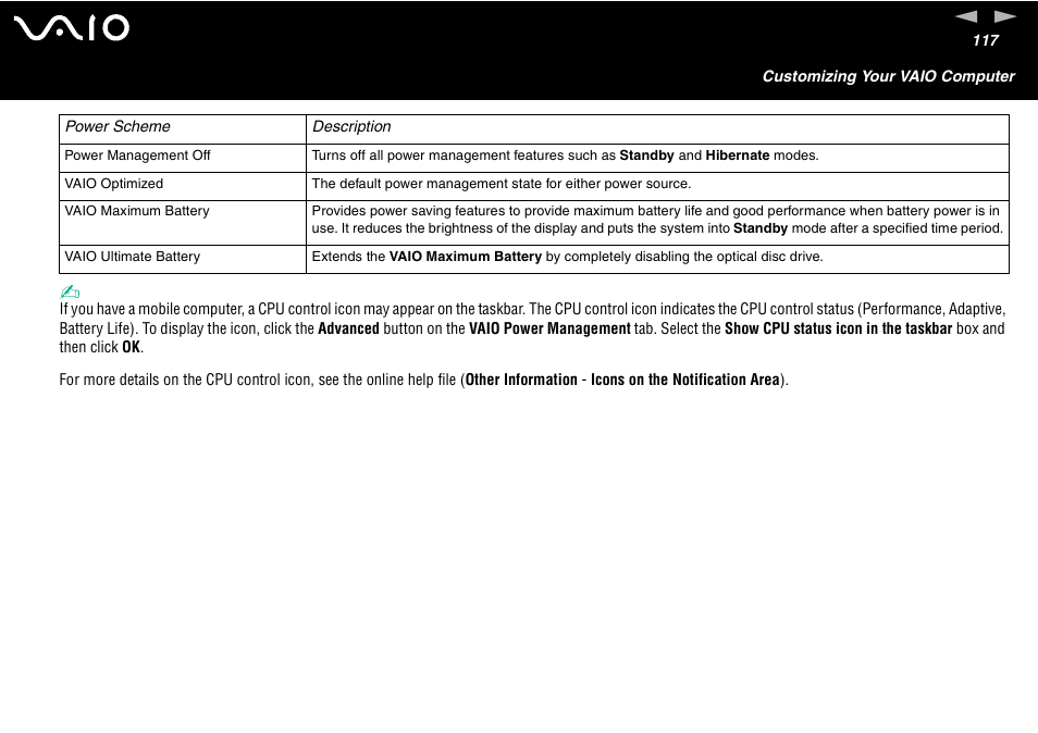 Sony VGN-S460P User Manual | Page 117 / 200