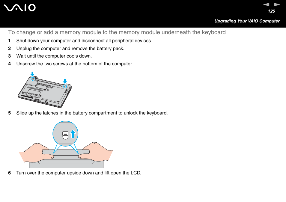 Sony VGN-S460P User Manual | Page 125 / 200