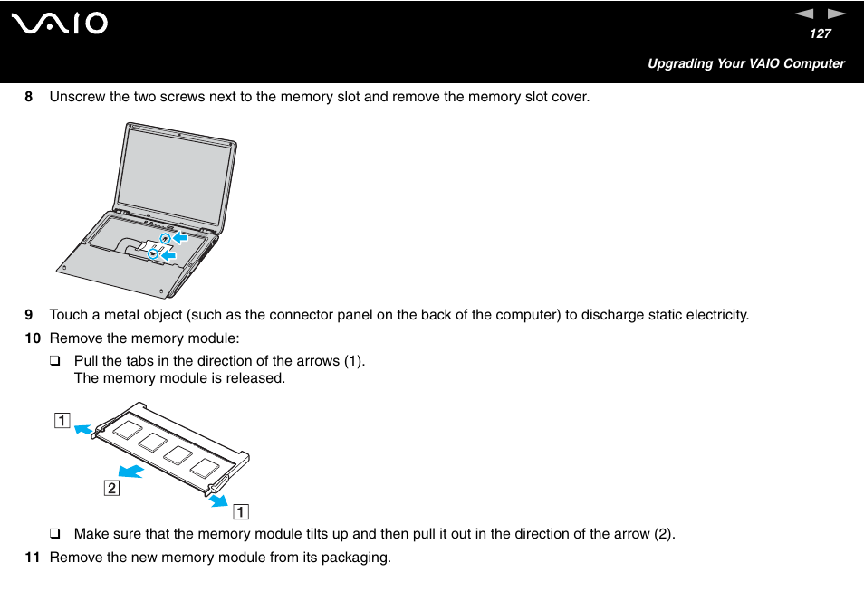 Sony VGN-S460P User Manual | Page 127 / 200