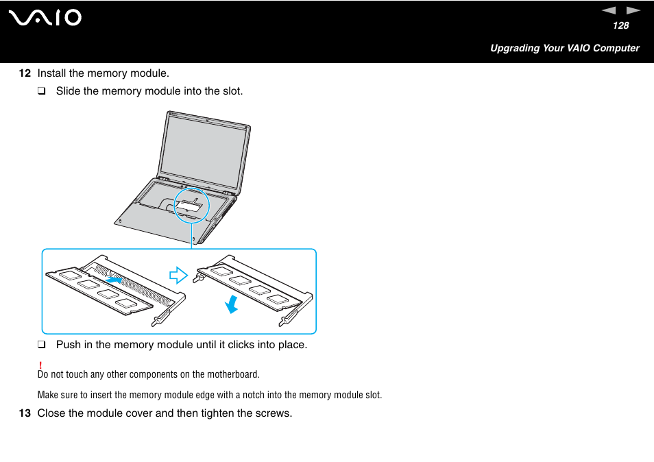 Sony VGN-S460P User Manual | Page 128 / 200