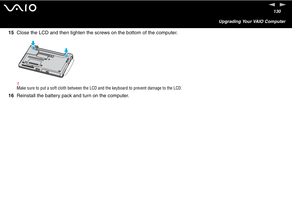 Sony VGN-S460P User Manual | Page 130 / 200