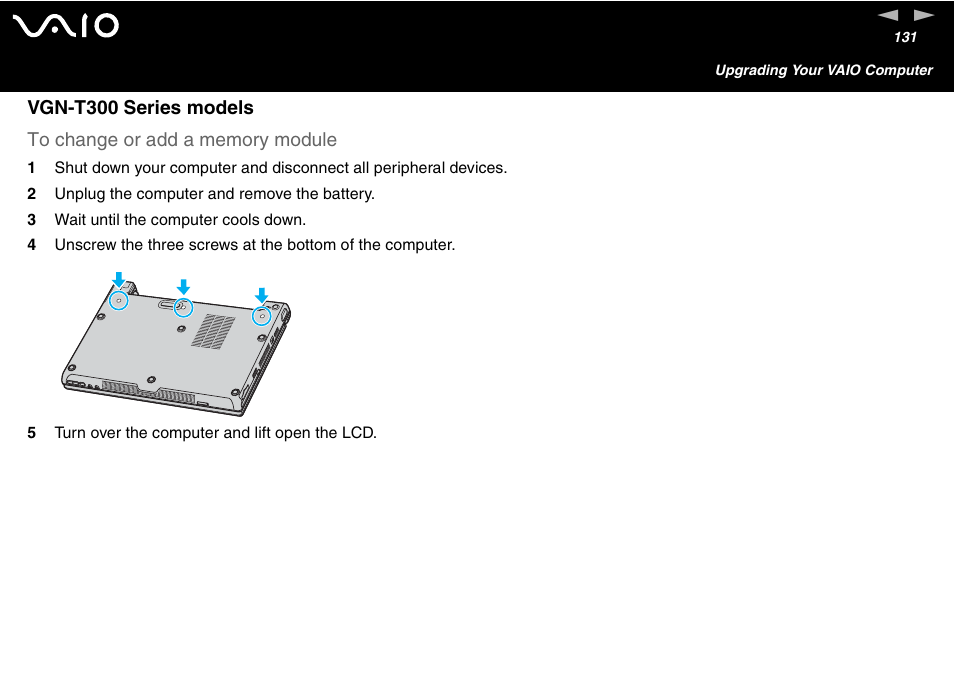 Sony VGN-S460P User Manual | Page 131 / 200