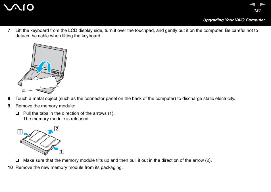 Sony VGN-S460P User Manual | Page 134 / 200