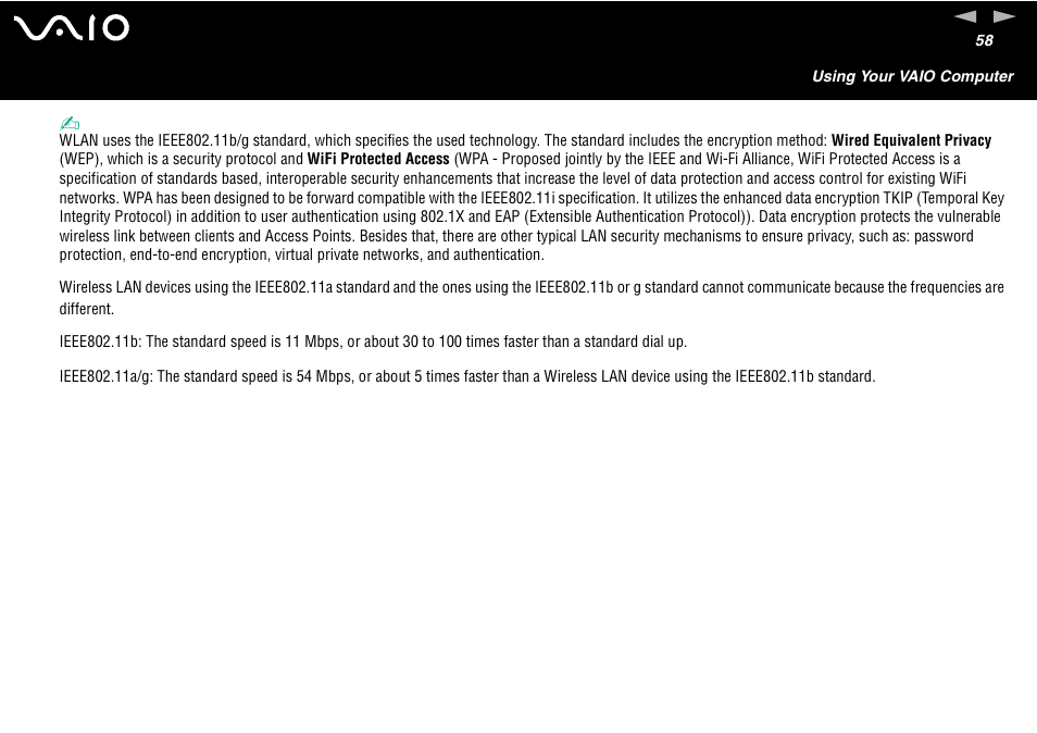 Sony VGN-S460P User Manual | Page 58 / 200