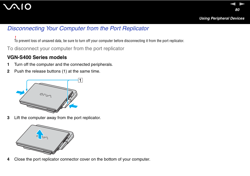 Sony VGN-S460P User Manual | Page 80 / 200