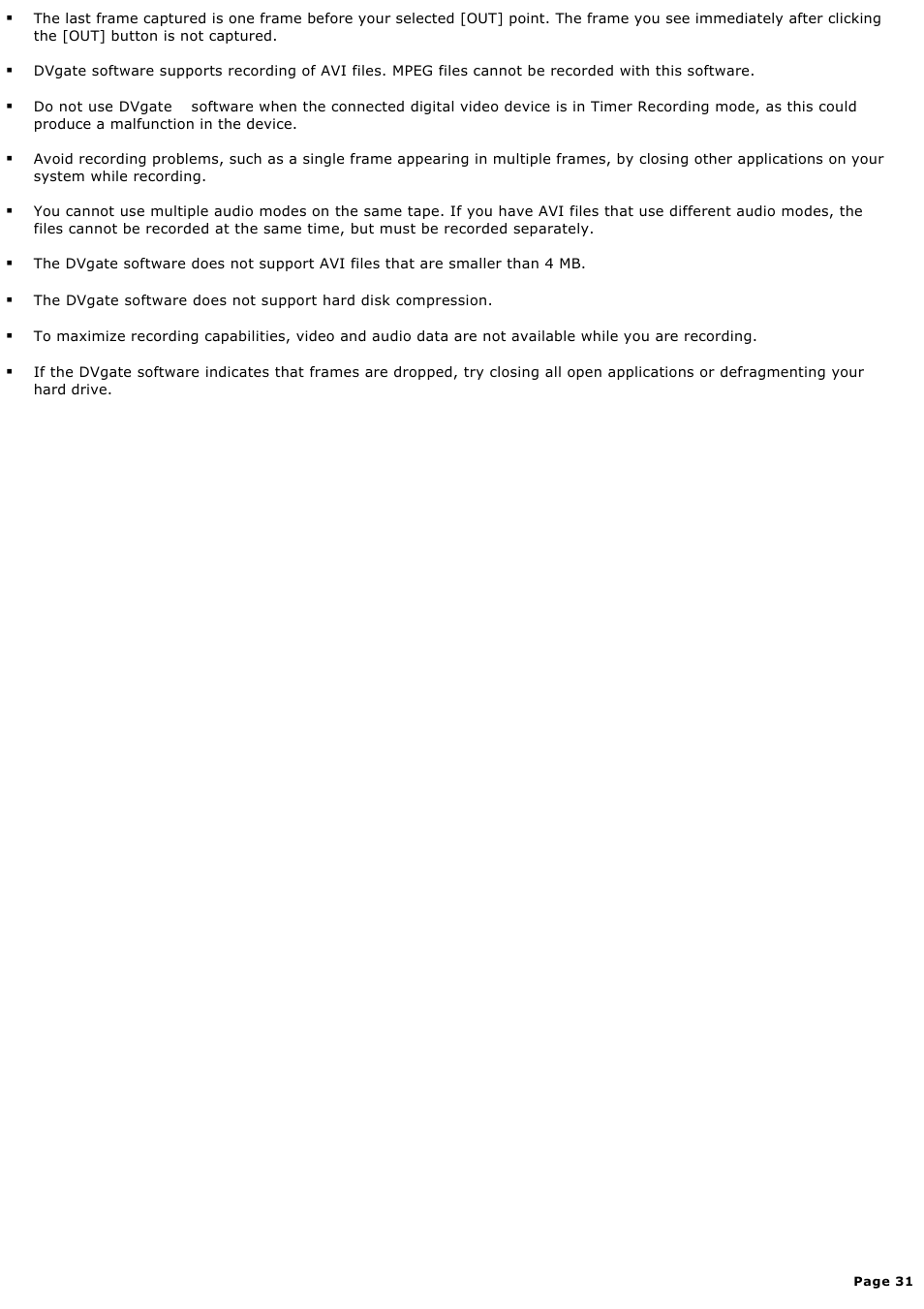 Sony PCV-RS221 User Manual | Page 31 / 114