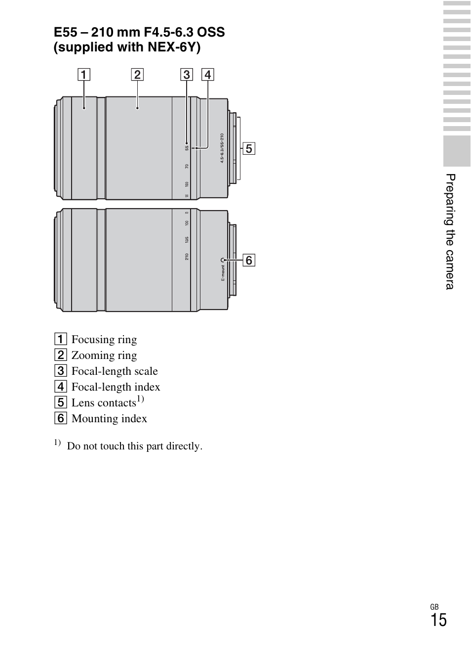 Sony NEX-6 User Manual | Page 15 / 103