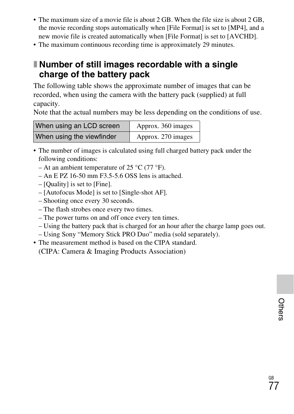 Sony NEX-6 User Manual | Page 77 / 103