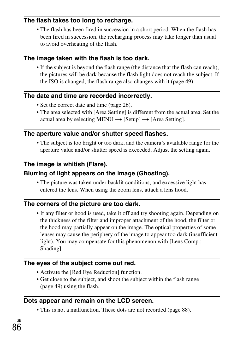 Sony NEX-6 User Manual | Page 86 / 103