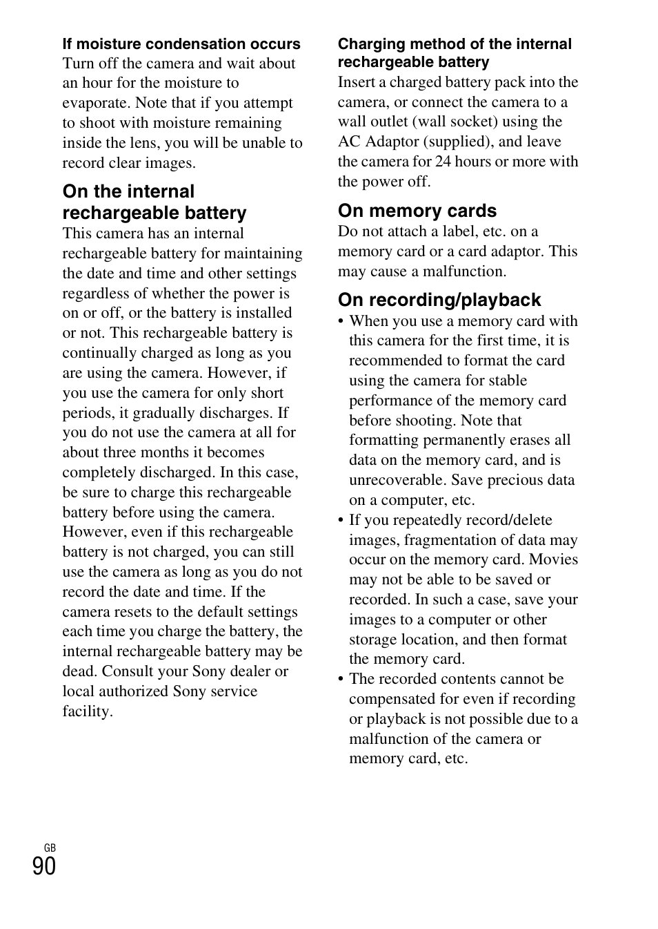 Sony NEX-6 User Manual | Page 90 / 103