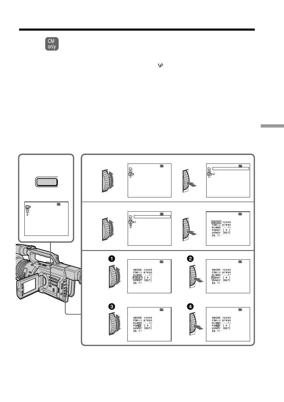 Making your own titles | Sony DCR-VX2000 User Manual | Page 101 / 172