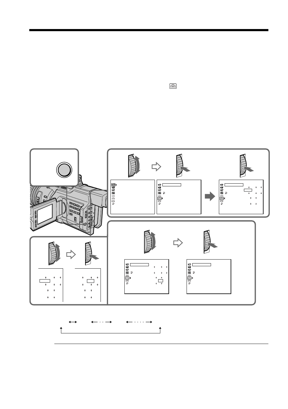 Resetting the date and time | Sony DCR-VX2000 User Manual | Page 114 / 172