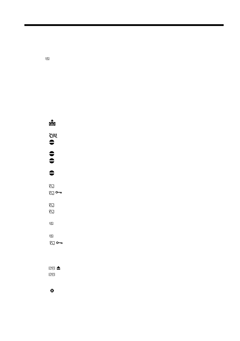 Warning indicators and messages | Sony DCR-VX2000 User Manual | Page 154 / 172