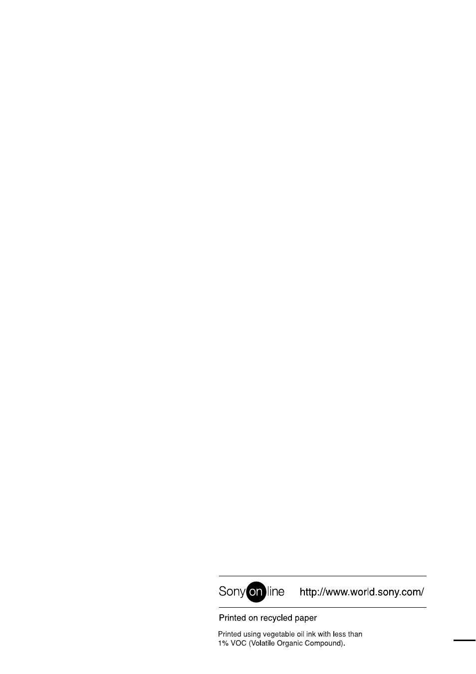Sony DCR-VX2000 User Manual | Page 172 / 172