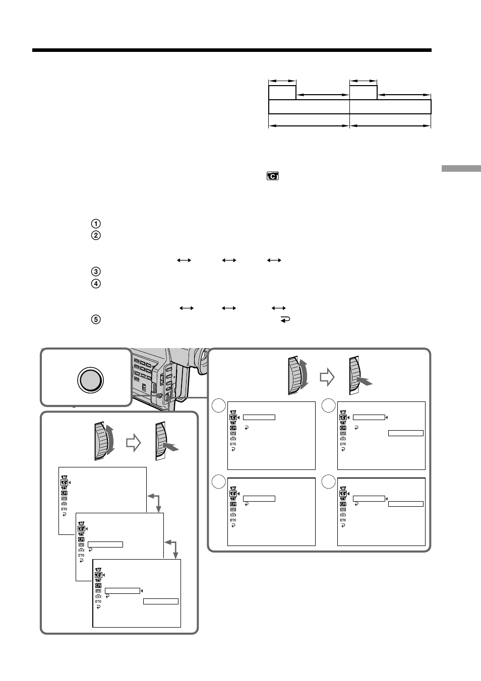 Interval recording | Sony DCR-VX2000 User Manual | Page 59 / 172