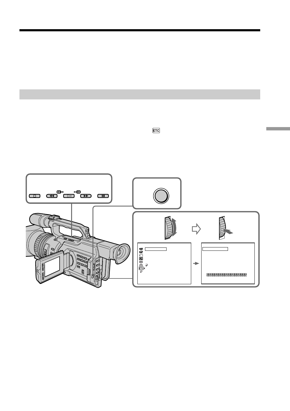 Operation 1: making programs | Sony DCR-VX2000 User Manual | Page 83 / 172