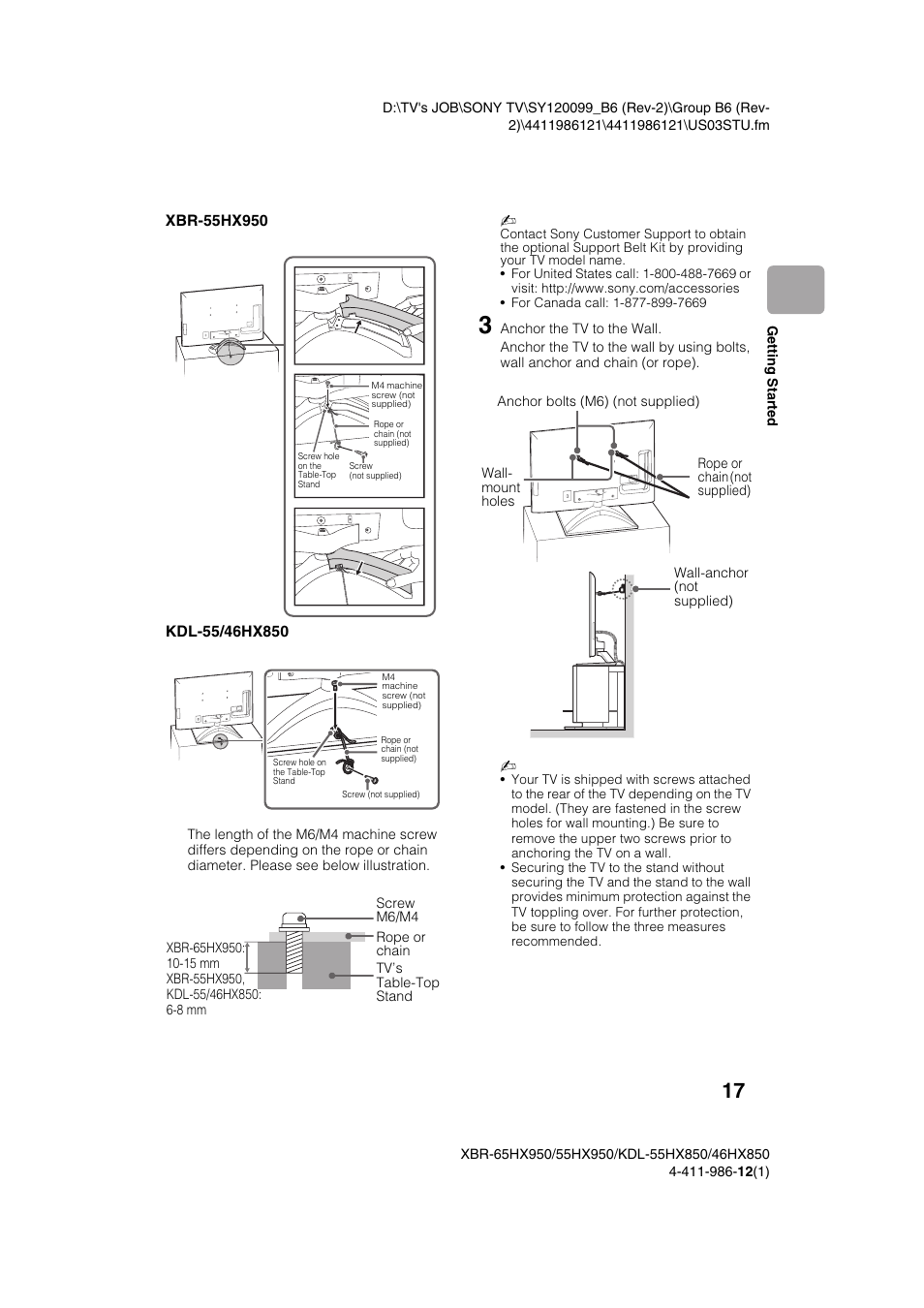 Sony XBR-55HX950 User Manual | Page 17 / 40