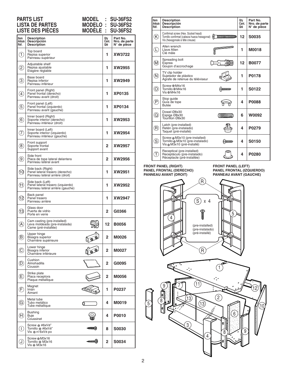 Sony KV-36FS200 User Manual | Page 2 / 12