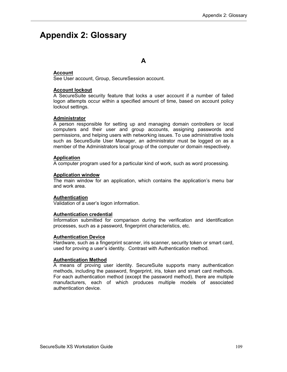 Appendix 2: glossary | Sony FIU-900 User Manual | Page 108 / 118