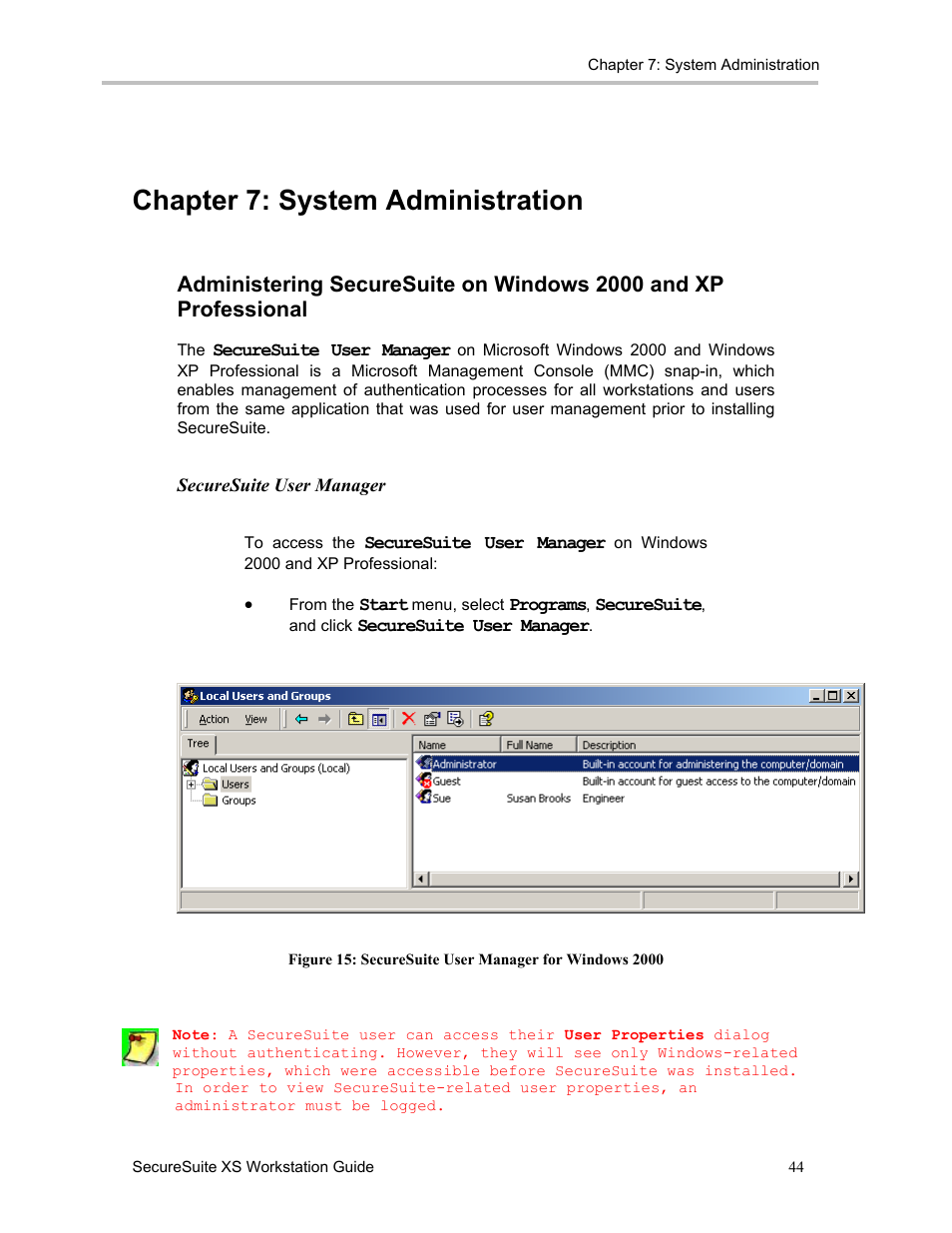 Chapter 7: system administration | Sony FIU-900 User Manual | Page 43 / 118