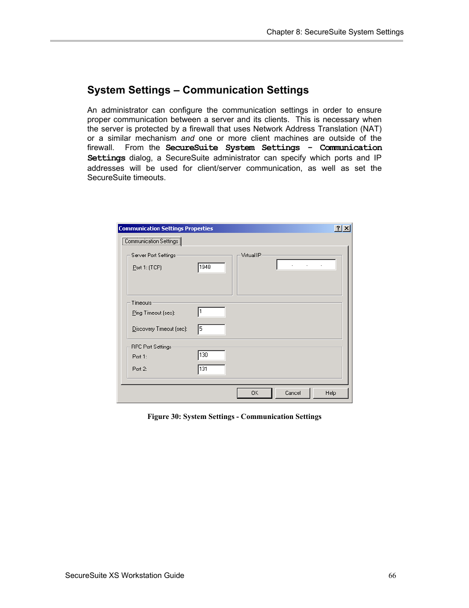 System settings – communication settings | Sony FIU-900 User Manual | Page 65 / 118