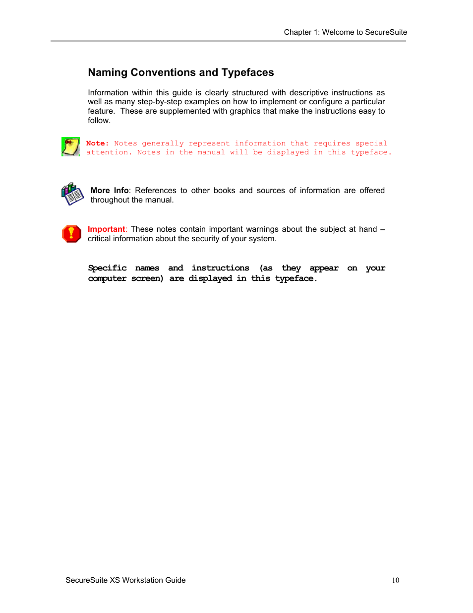 Naming conventions and typefaces | Sony FIU-900 User Manual | Page 9 / 118