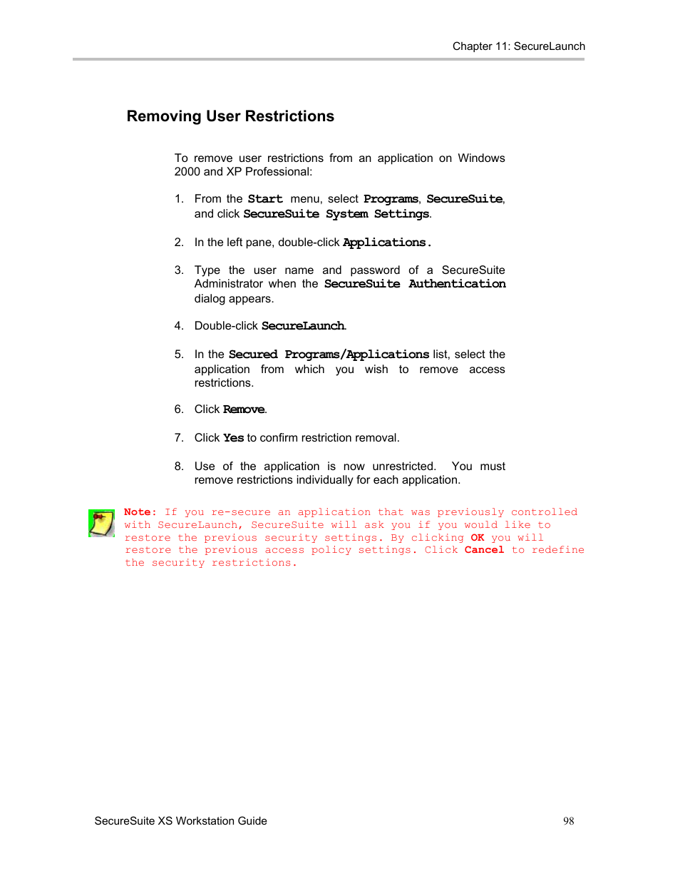 Removing user restrictions | Sony FIU-900 User Manual | Page 97 / 118