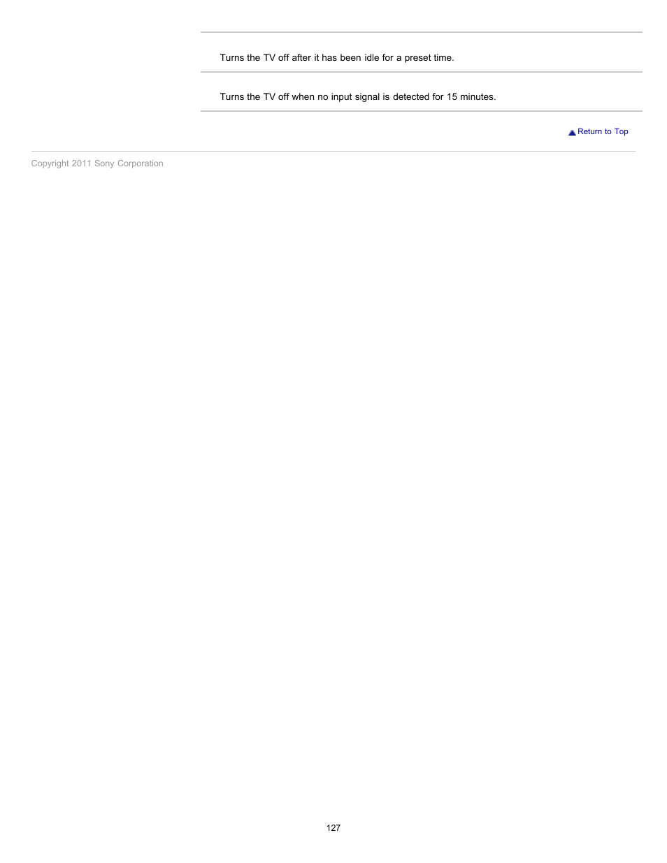 Sony KDL-46HX820 User Manual | Page 127 / 189