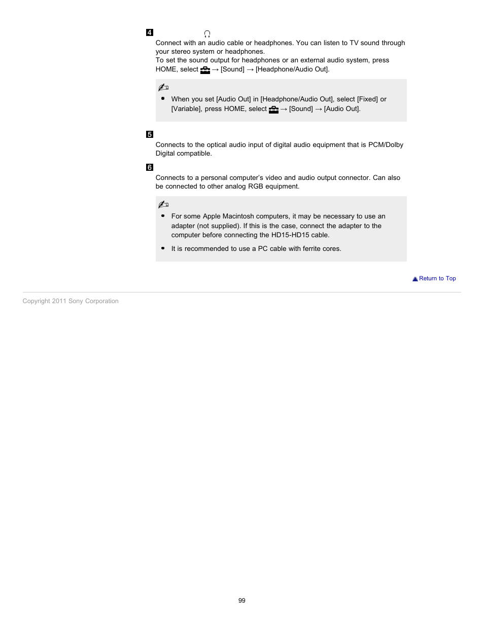 Sony KDL-46HX820 User Manual | Page 99 / 189