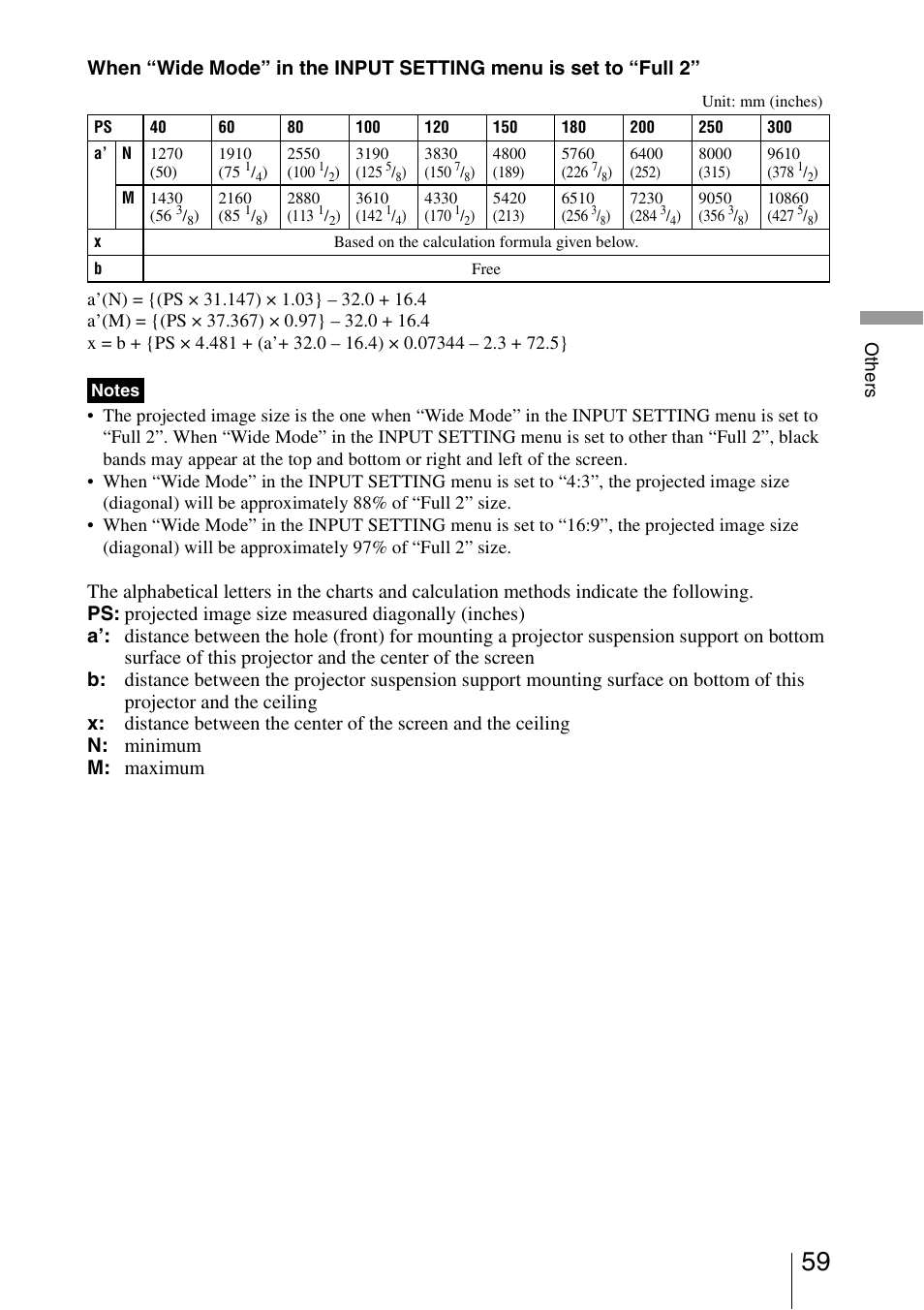 Sony VPL-BW7 User Manual | Page 59 / 64