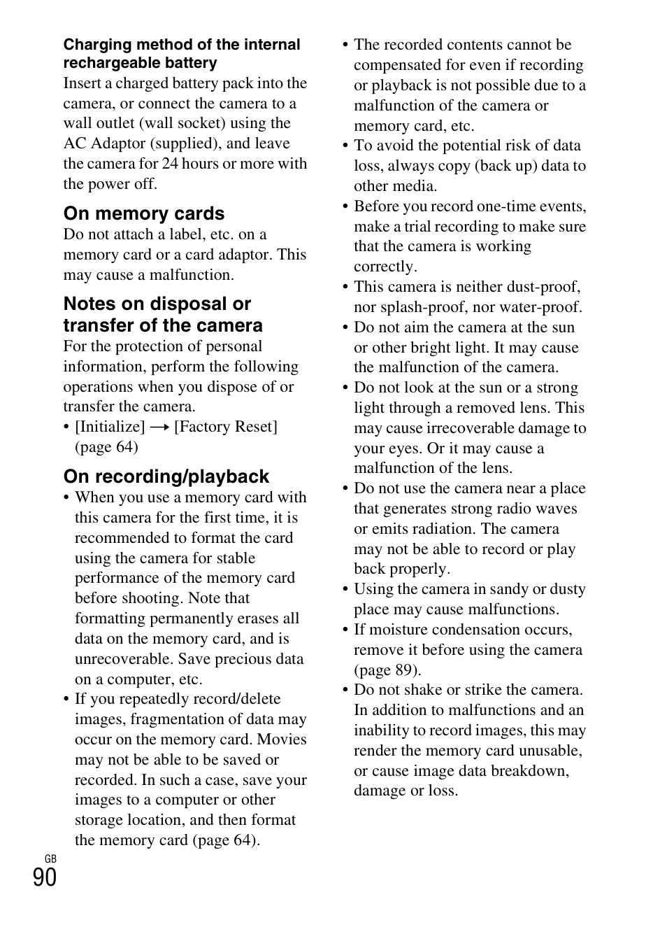 Sony NEX-5T User Manual | Page 90 / 104